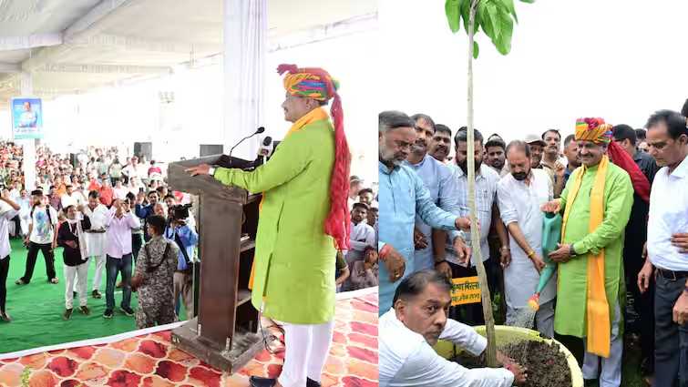 लोकसभा अध्यक्ष ओम बिरला ने कोटा में एक पेड़ मां के नाम अभियान का किया शुभारंभ